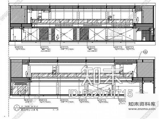 施工图重庆某住宅小区售楼处室内装修施工图cad施工图下载【ID:532070715】