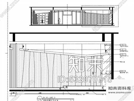 施工图重庆某住宅小区售楼处室内装修施工图cad施工图下载【ID:532070715】