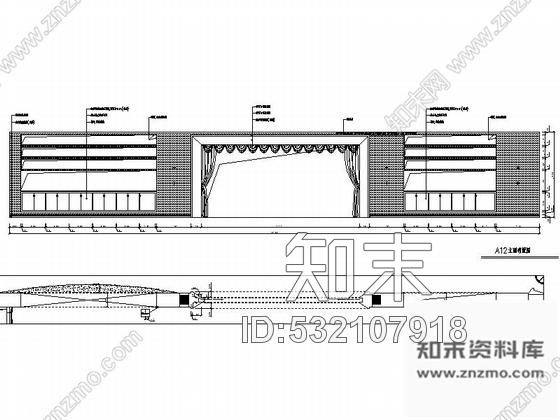 施工图河南现代化高科技企业混搭风格灯饰展厅装修施工图含效果cad施工图下载【ID:532107918】