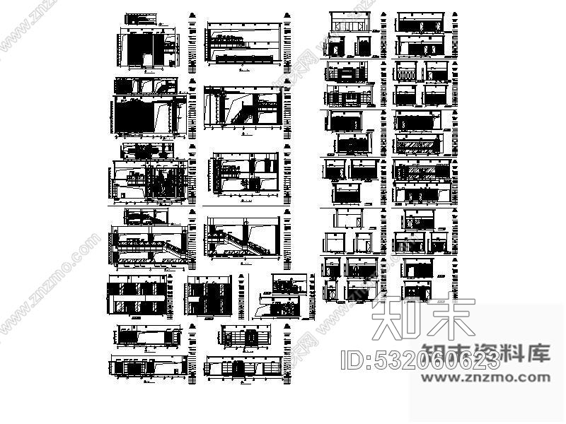 施工图山西某国际大酒店装修图(含效果)cad施工图下载【ID:532060623】