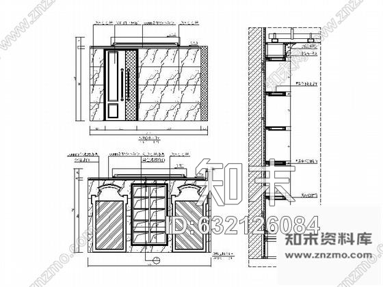 施工图北京国际奢华欧式KTV包厢室内设计施工图cad施工图下载【ID:632126084】