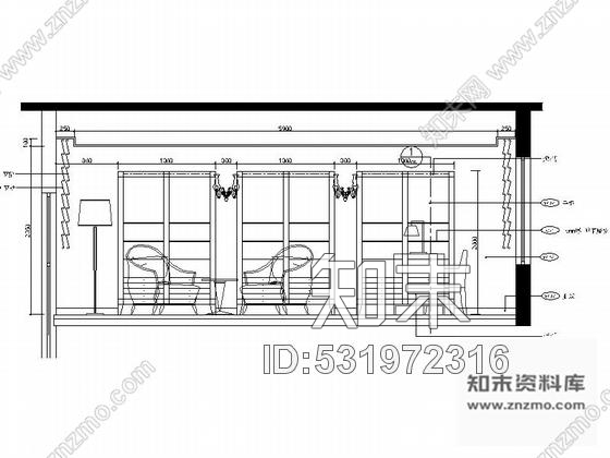 施工图深圳3层大型豪华附带泳池型别墅室内设计施工图施工图下载【ID:531972316】