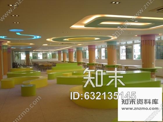 施工图福建重点实验小学图书馆室内装修图含实景图cad施工图下载【ID:632135145】