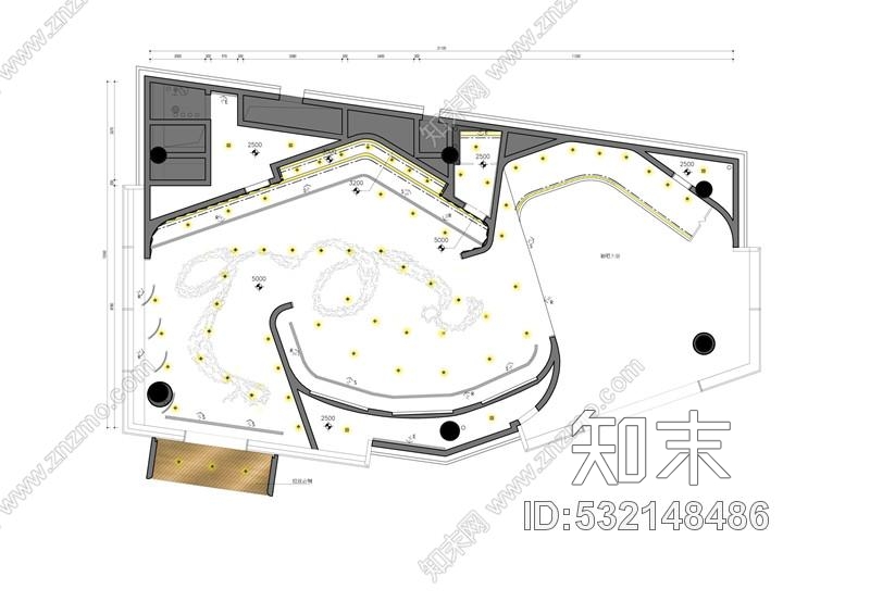 深圳湾一号梁志天-深圳鵬瑞中心·深圳湾1号(T7莱佛士展厅)深化方案cad施工图下载【ID:532148486】