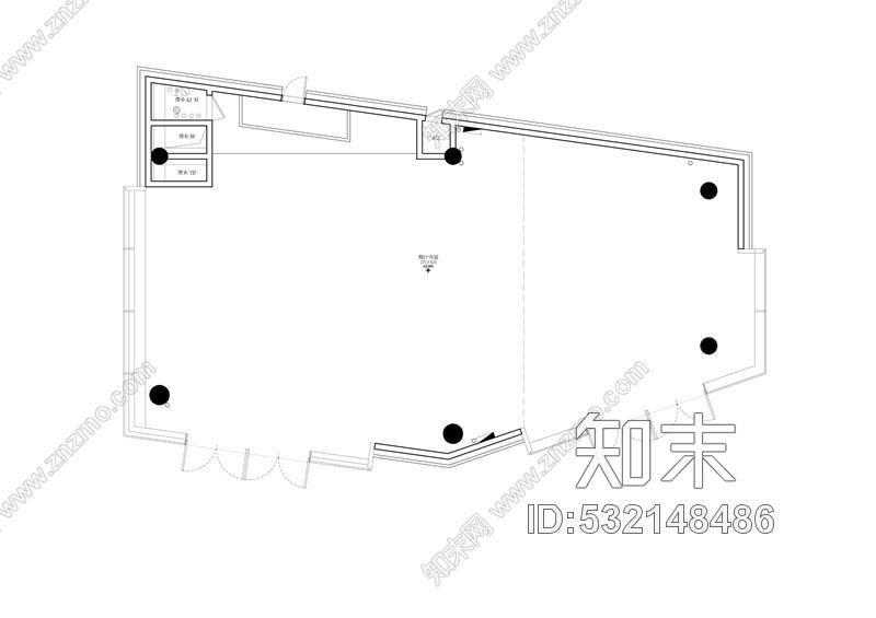 深圳湾一号梁志天-深圳鵬瑞中心·深圳湾1号(T7莱佛士展厅)深化方案cad施工图下载【ID:532148486】