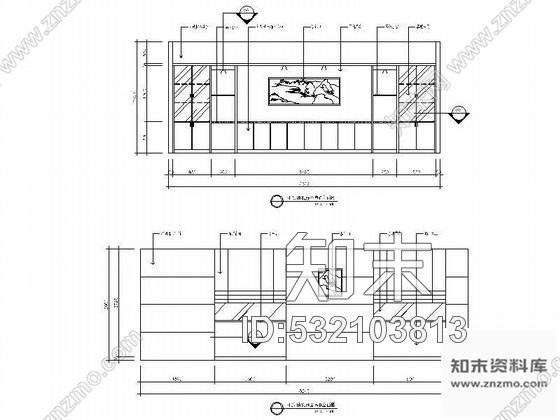 施工图普通办公室装修图cad施工图下载【ID:532103813】