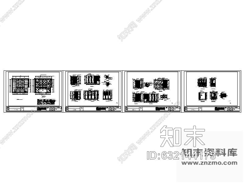 施工图公共卫生间装修施工图施工图下载【ID:632144173】