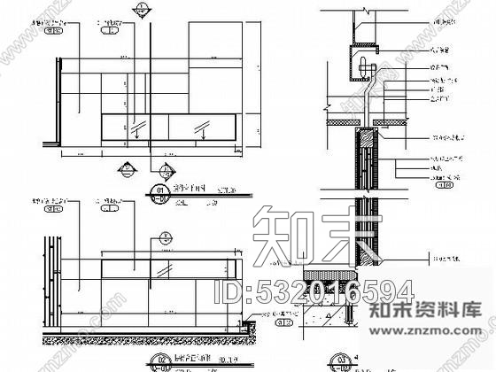 施工图北京某双层品牌茶馆施工图cad施工图下载【ID:532016594】