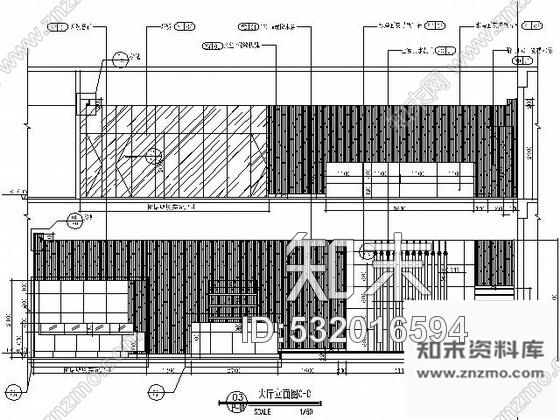 施工图北京某双层品牌茶馆施工图cad施工图下载【ID:532016594】