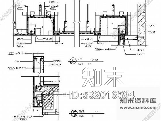 施工图北京某双层品牌茶馆施工图cad施工图下载【ID:532016594】