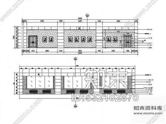 施工图CBD大厦中会议室装修图含效果cad施工图下载【ID:532102870】