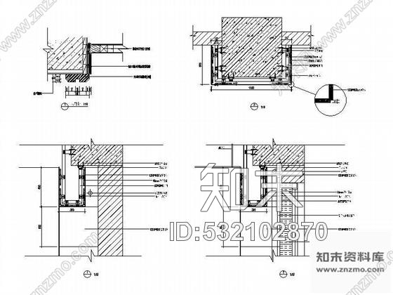 施工图CBD大厦中会议室装修图含效果cad施工图下载【ID:532102870】