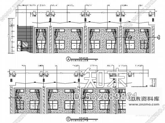 施工图医院多功能会议室装修图cad施工图下载【ID:532089861】