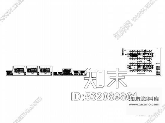 施工图医院多功能会议室装修图cad施工图下载【ID:532089861】