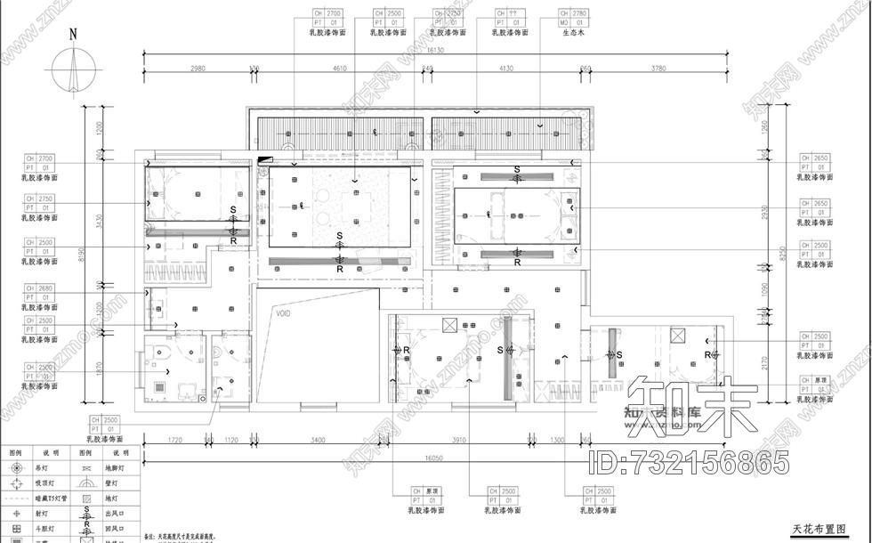 杭州力设计--杭州千岛湖中式别墅室内装修施工图含实景照片cad施工图下载【ID:732156865】