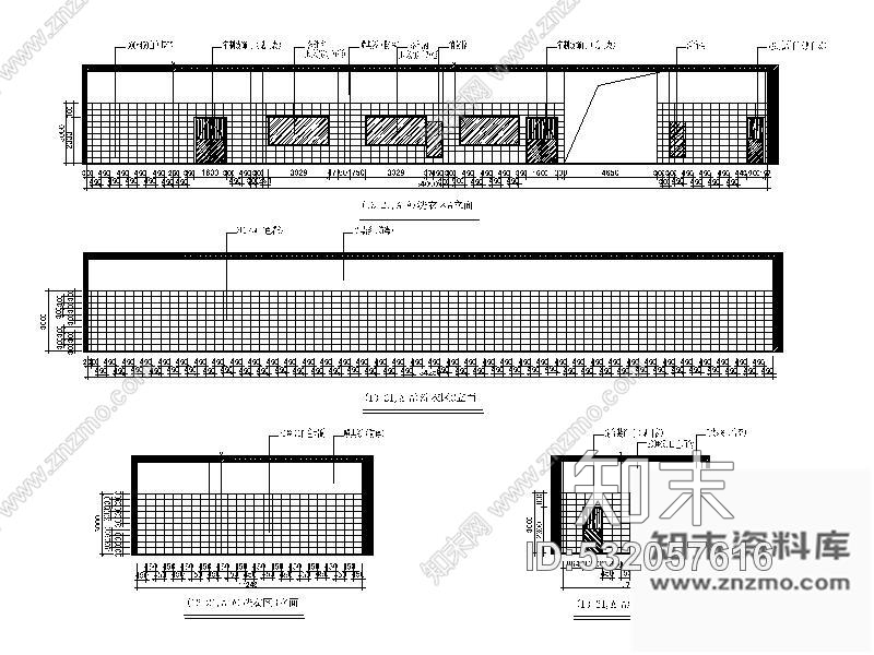 施工图某国际大酒店洗衣区室内装修图cad施工图下载【ID:532057616】