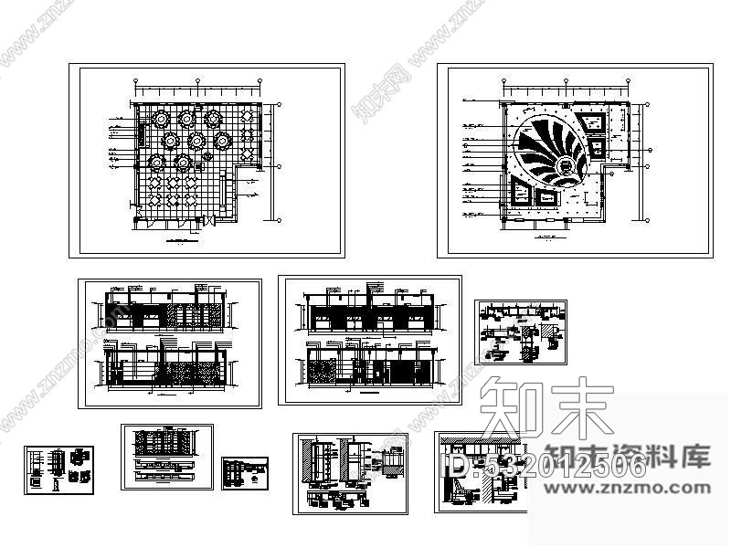 施工图某特色餐厅施工图cad施工图下载【ID:532012506】