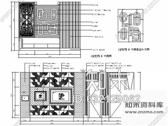 施工图山东某豪华夜总会六套包房施工图cad施工图下载【ID:632129062】