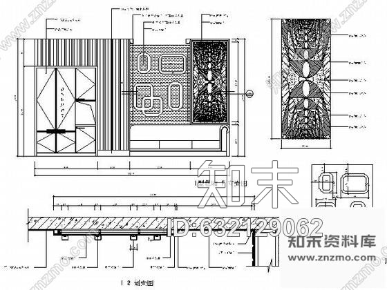 施工图山东某豪华夜总会六套包房施工图cad施工图下载【ID:632129062】