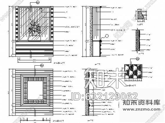 施工图山东某豪华夜总会六套包房施工图cad施工图下载【ID:632129062】