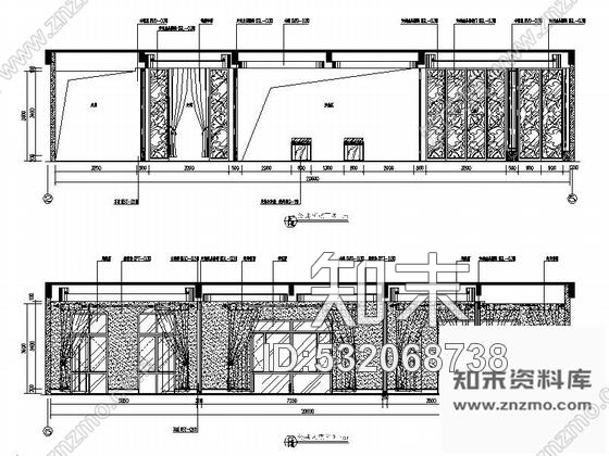 施工图郑州金碧辉煌售楼处室内施工图含电气系统及材料表cad施工图下载【ID:532068738】