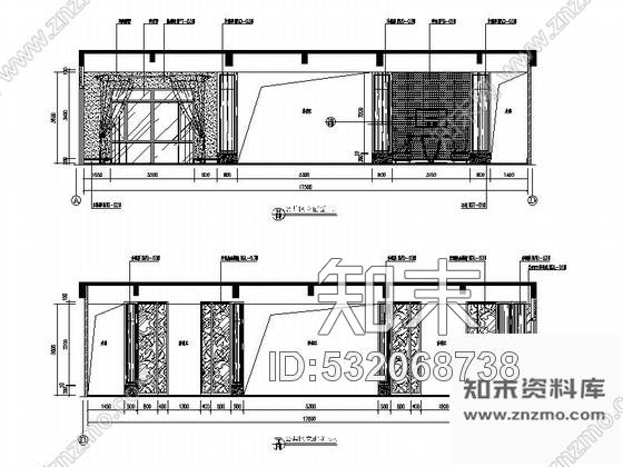 施工图郑州金碧辉煌售楼处室内施工图含电气系统及材料表cad施工图下载【ID:532068738】