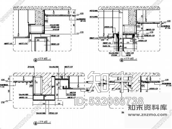 施工图郑州金碧辉煌售楼处室内施工图含电气系统及材料表cad施工图下载【ID:532068738】