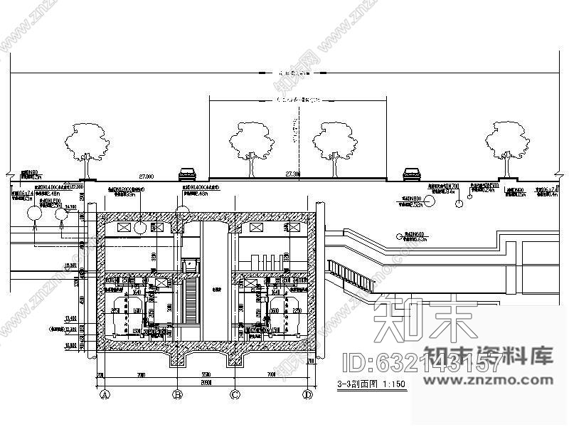 施工图某地铁6号线装修图一期cad施工图下载【ID:632143157】