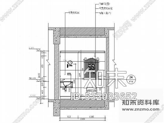 施工图广东酒店欧式客房单人间装修CAD施工图含效果cad施工图下载【ID:532033652】