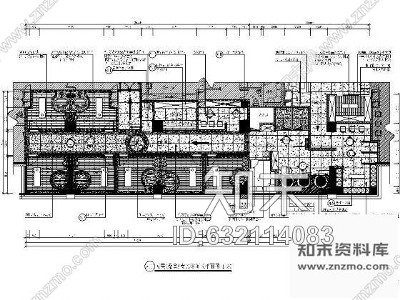 施工图福州某五星级旅游酒店桑拿区施工图cad施工图下载【ID:632114083】