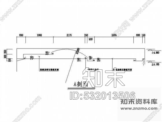 某酒店西餐厅装修图cad施工图下载【ID:532013506】