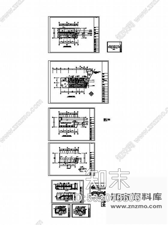 某酒店西餐厅装修图cad施工图下载【ID:532013506】