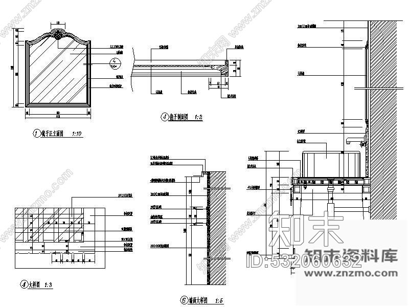 施工图江苏五星级酒店独栋客房装修图cad施工图下载【ID:532060632】