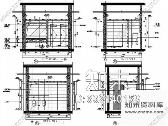 施工图北京药品检验现代风格科研楼室内装修施工图含高清效果推荐！cad施工图下载【ID:632140159】