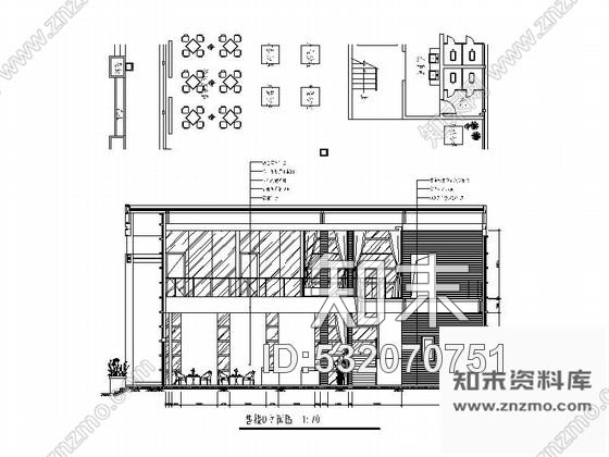 施工图浙江生态景观社区售楼处室内装修图含效果图cad施工图下载【ID:532070751】