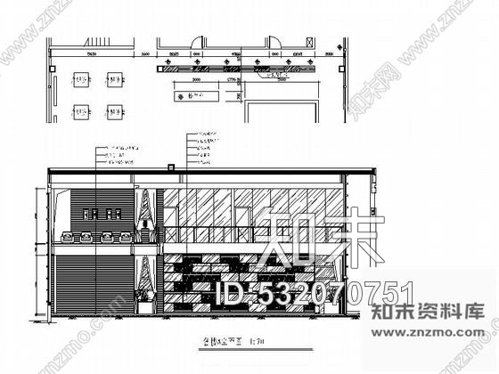 施工图浙江生态景观社区售楼处室内装修图含效果图cad施工图下载【ID:532070751】