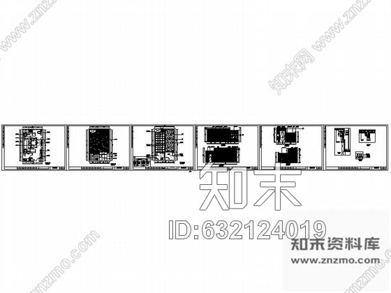 施工图北京高档中式会所KTV包间装修图cad施工图下载【ID:632124019】