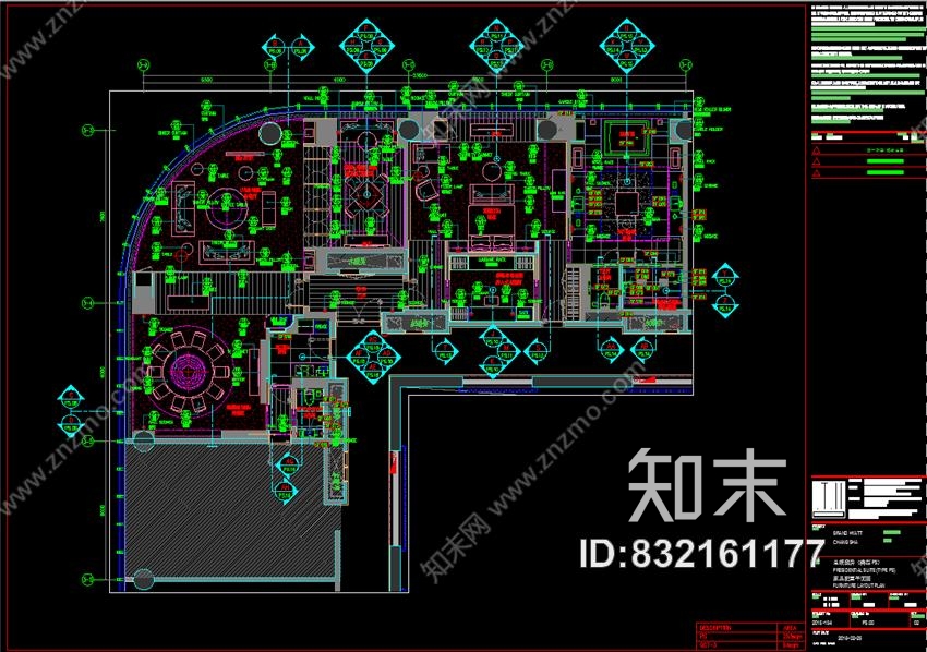 LTW长沙君悦酒店丨效果图+CAD施工图+物料书+考察实景丨6.47G丨2016施工图下载【ID:832161177】