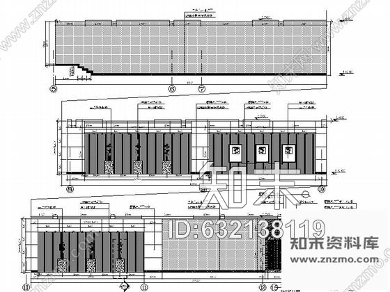 施工图嘉兴现代文化剧院室内设计装修图施工图下载【ID:632138119】