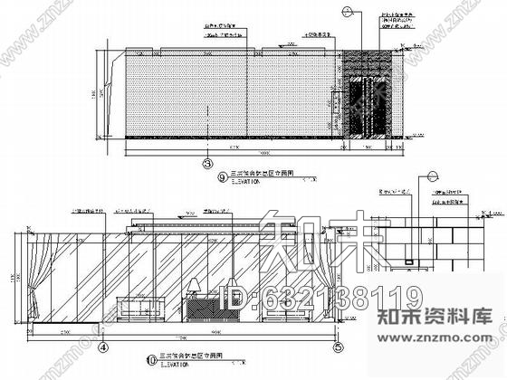 施工图嘉兴现代文化剧院室内设计装修图施工图下载【ID:632138119】