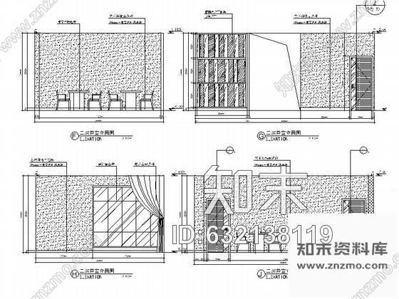 施工图嘉兴现代文化剧院室内设计装修图施工图下载【ID:632138119】