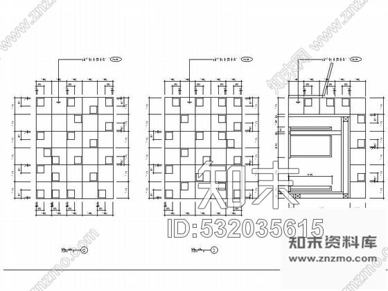 施工图浙江度假酒店大堂室内装修CAD施工图含效果cad施工图下载【ID:532035615】