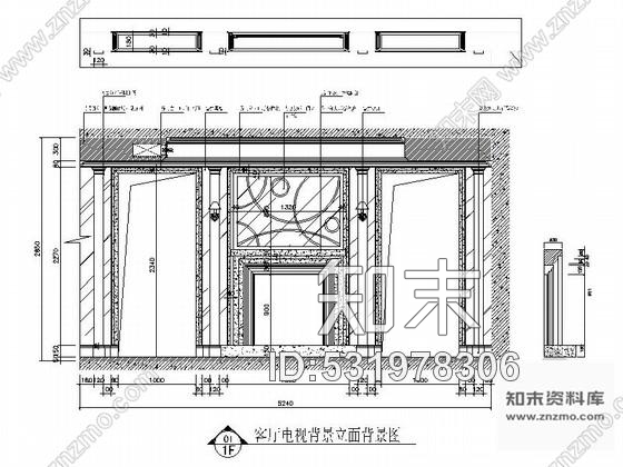 施工图常熟500平精品新古典主义两层联体别墅CAD装修施工图含效果施工图下载【ID:531978306】