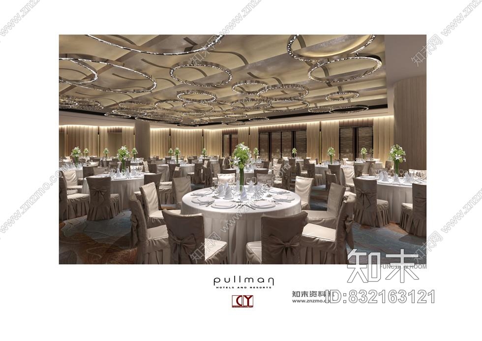 上海铂尔曼酒店公共区域客房区域全套施工图含效果图cad施工图下载【ID:832163121】