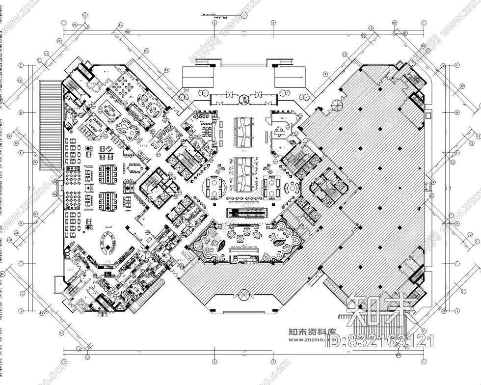 上海铂尔曼酒店公共区域客房区域全套施工图含效果图cad施工图下载【ID:832163121】