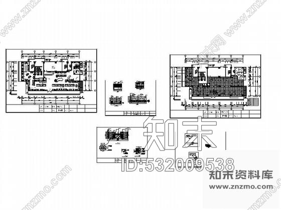 施工图KFC餐饮空间方案图含效果cad施工图下载【ID:532009538】