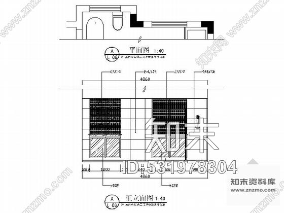 施工图精品清新简约北欧风格两层小别墅室内设计装修施工图含效果cad施工图下载【ID:531978304】