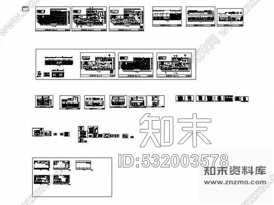 施工图广东某咖啡店室内装修图施工图下载【ID:532003578】