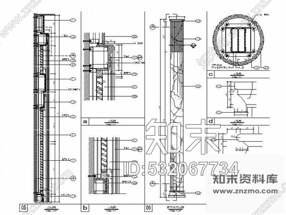 施工图广东欧式风格样板房售楼处室内装修CAD施工图含效果cad施工图下载【ID:532067734】