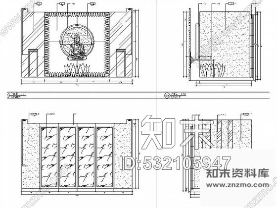 施工图福建某豪华玉石展厅室内装修施工图含设计文本cad施工图下载【ID:532105947】